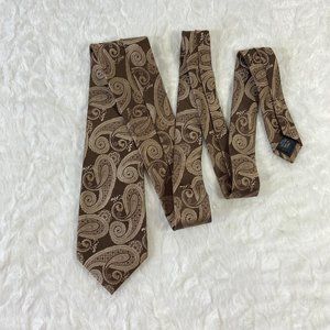 Vintage Jones New York Plaid Silk Men's Necktie Paisley